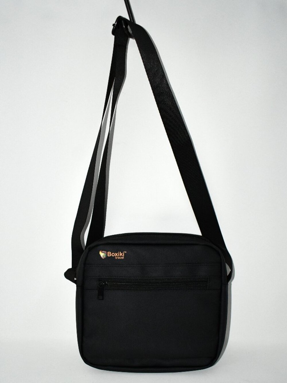 Boxiki Travel RFID Anti-Theft Crossbody Sling Bag, Black, Water-Resistant, NWT